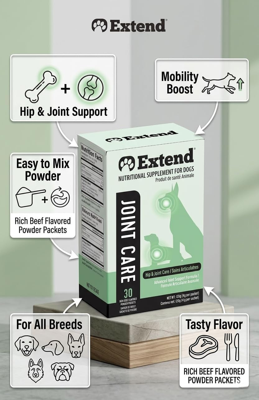 Royal Joint Powder | Glucosamine Chondroitin MSM & Collagen Joint Support for Senior Dogs