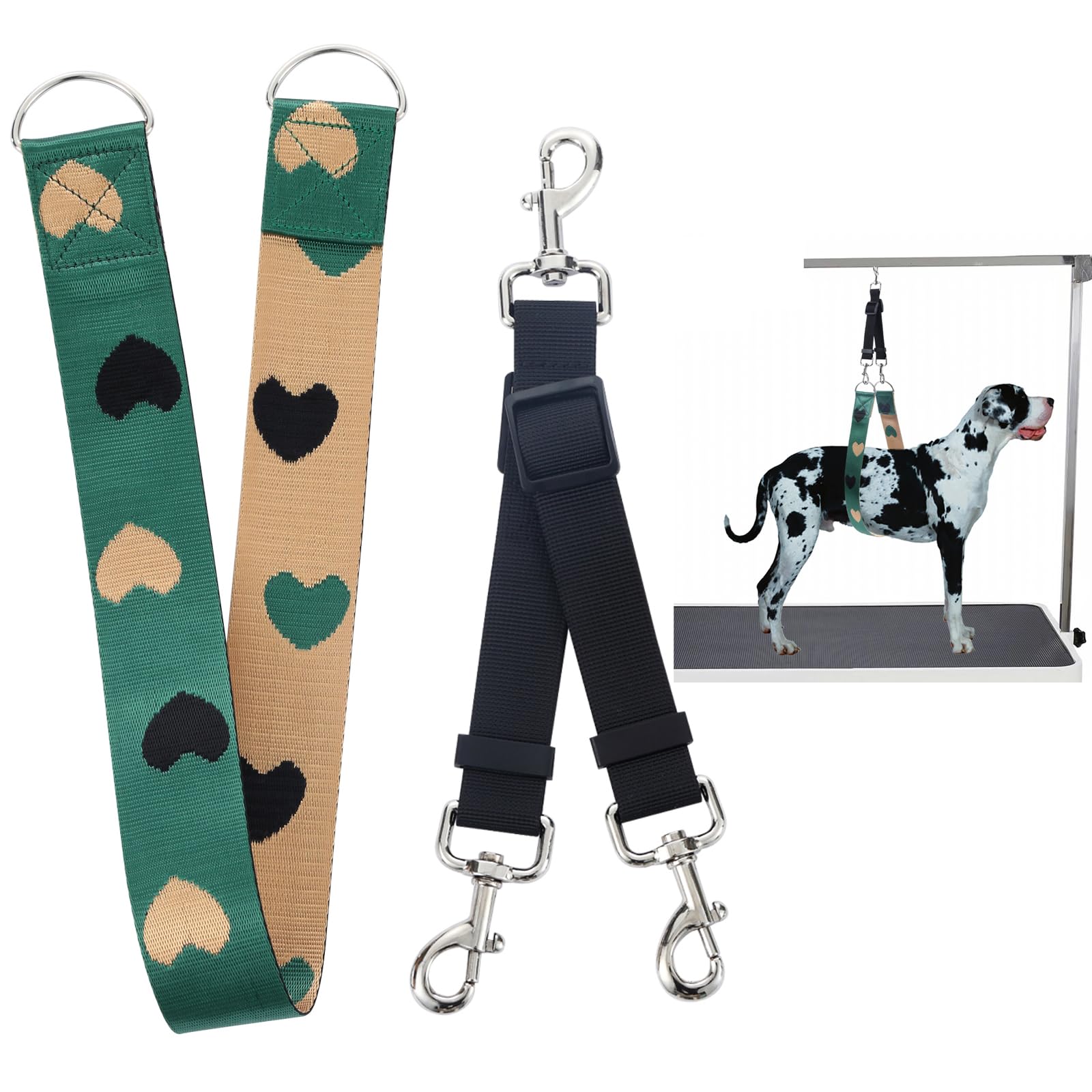 Royal Groom Arm Restraint Set | Dog Grooming Belly Strap & Loop Accessories for Senior Dogs