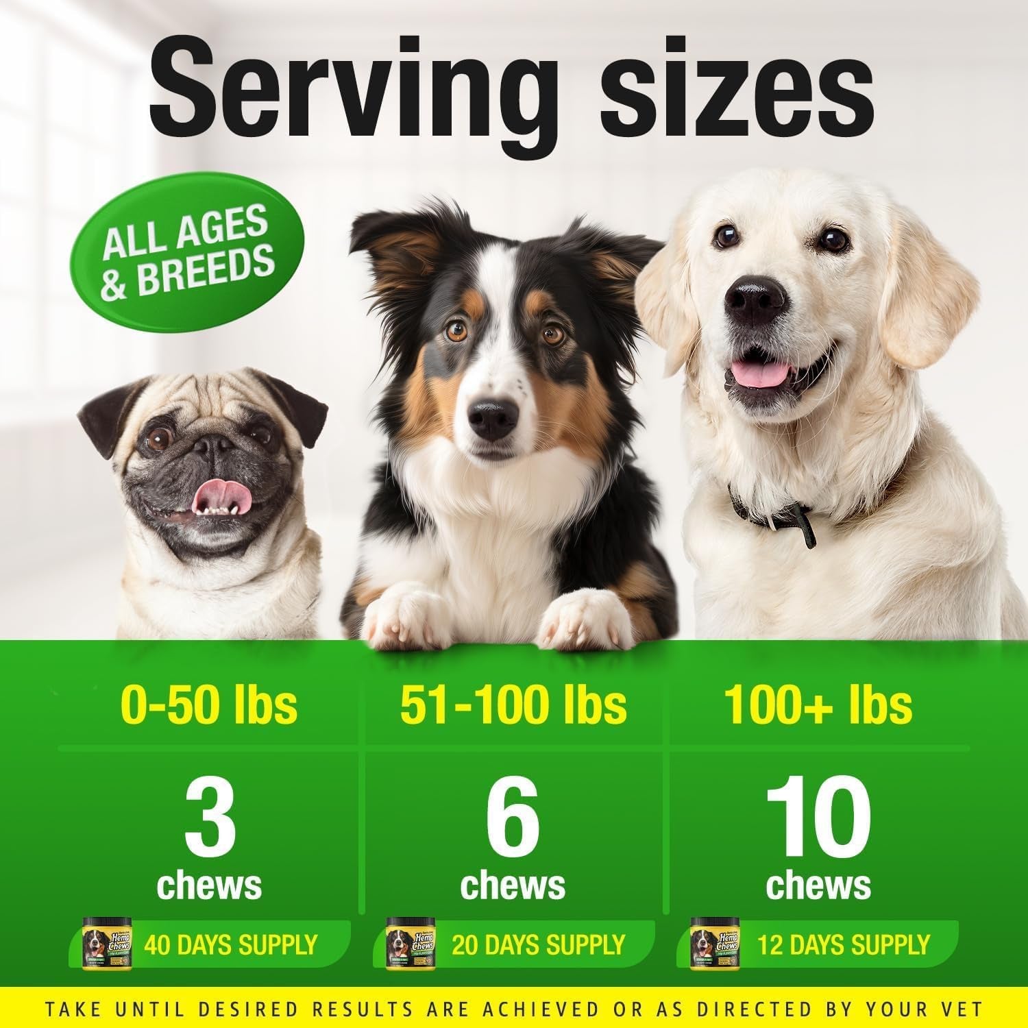 Royal Joint Hemp & Omega Chews | Glucosamine Chondroitin MSM 120ct for Senior Dogs