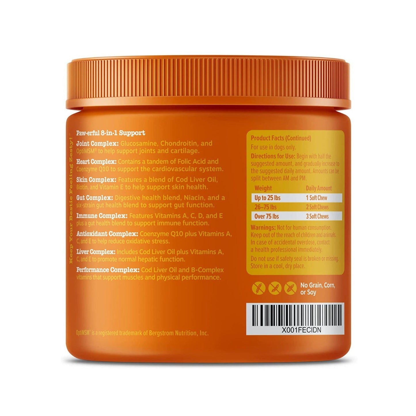 Royal Daily 8-in-1 Multivitamin | Multi-Functional Nutritional Supplement for Senior Dogs
