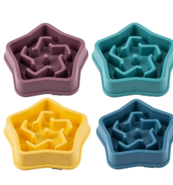 Royal Feast Slow Food Bowl | Anti-Bloat Puzzle Feeder Bowl for Senior Dogs