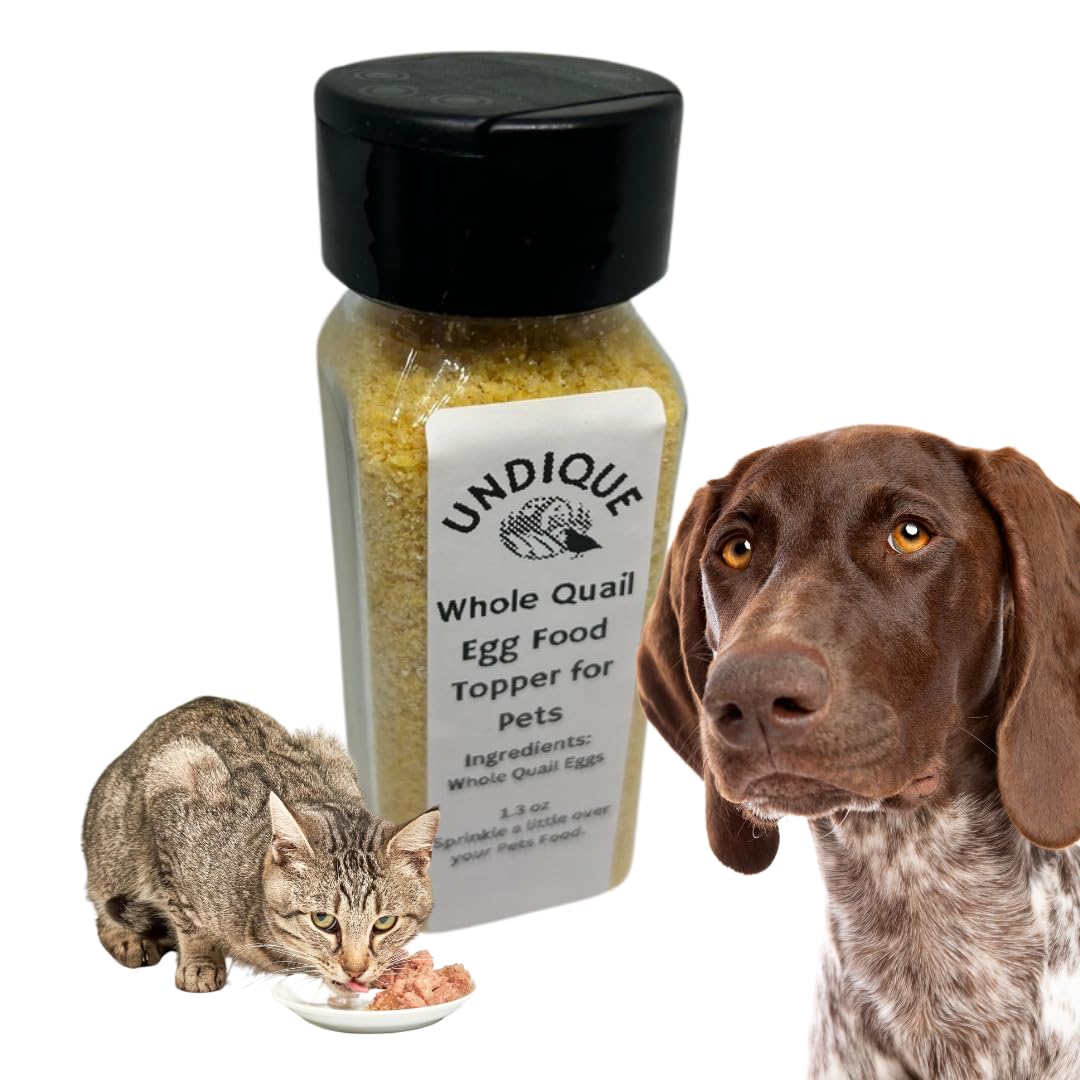 Royal Feast Food Topper | Quail Egg Boost for Senior Dog Meals