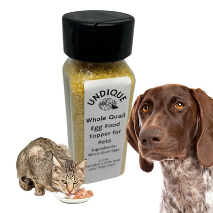 Royal Feast Food Topper | Quail Egg Boost for Senior Dog Meals