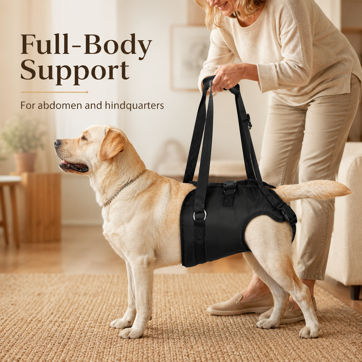 Royal Lift Full Body Support Harness | Hind Leg Lift Sling for Large Senior Dogs