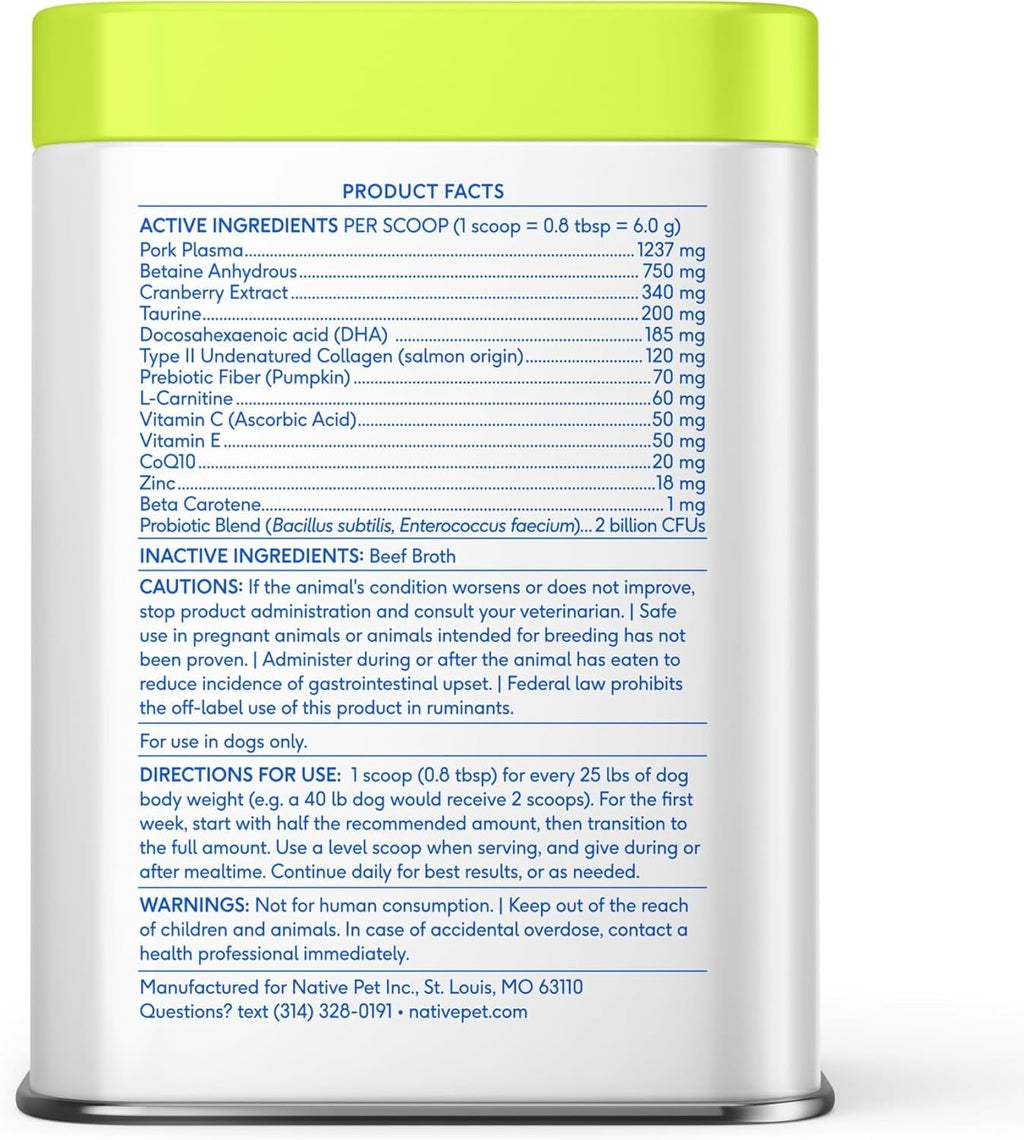 Royal Daily Senior Multivitamin Powder | 12-in-1 Joint Brain Immune Support for Senior Dogs