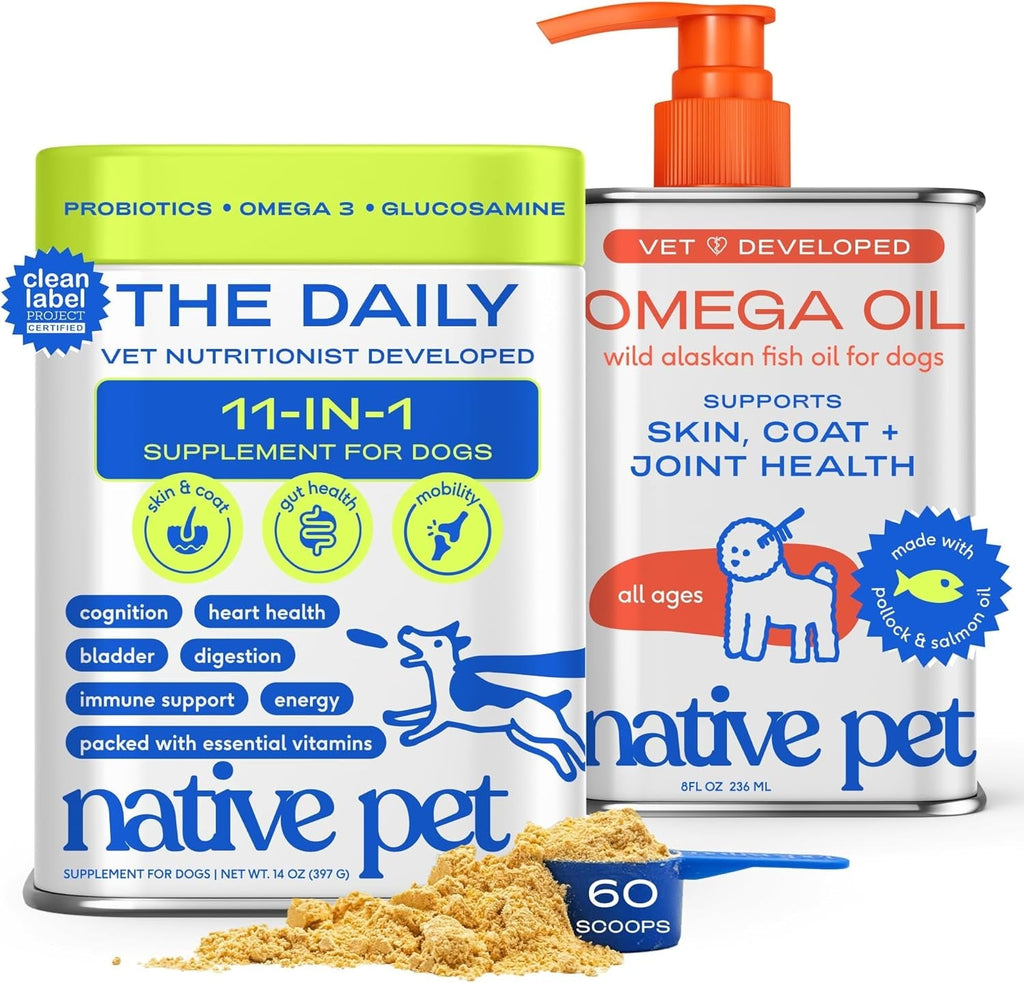 Royal Daily Senior Multivitamin Powder | 12-in-1 Joint Brain Immune Support for Senior Dogs