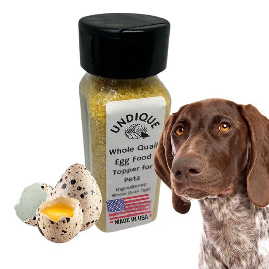 Royal Feast Food Topper | Quail Egg Boost for Senior Dog Meals