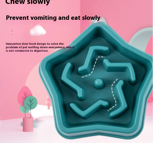 Royal Feast Slow Food Bowl | Anti-Bloat Puzzle Feeder Bowl for Senior Dogs