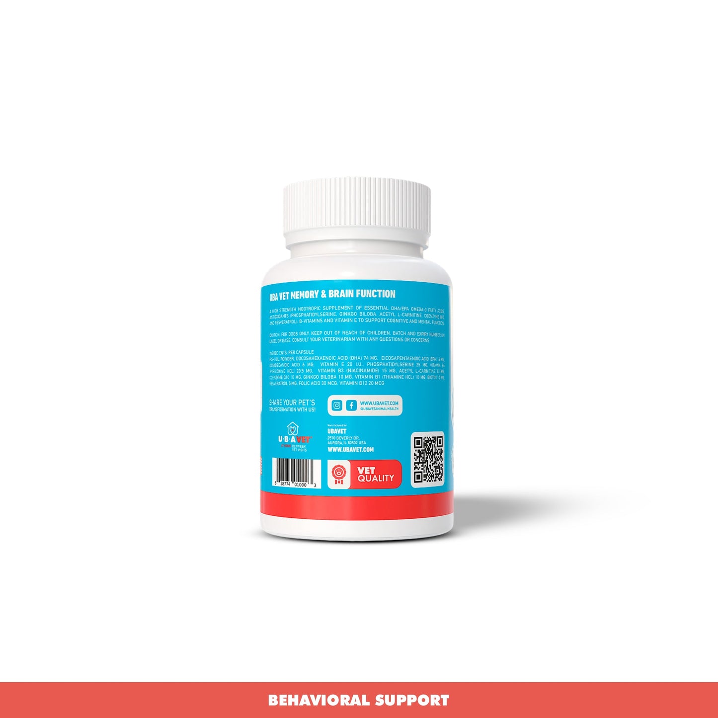Royal Mind Senior Brain Support | Memory & Cognitive Health Supplement for Senior Dogs