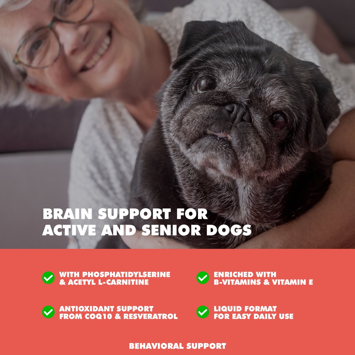 Royal Mind Senior Brain Support | Memory & Cognitive Health Supplement for Senior Dogs
