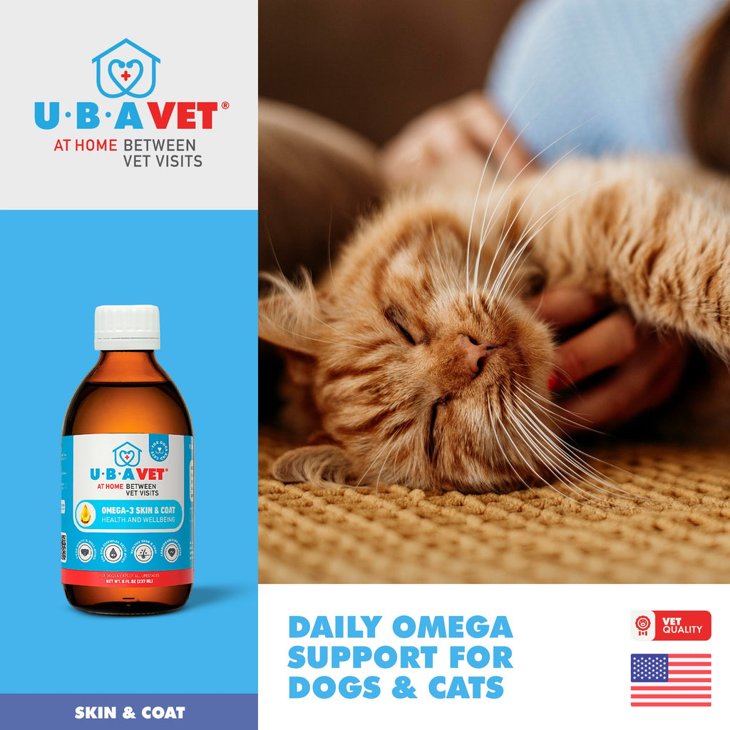 Royal Coat Omega-3 Liquid | Skin Coat & Wellbeing Supplement for Senior Dogs